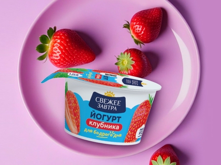 Новинка! Густые йогурты «Свежее Завтра» с ягодами