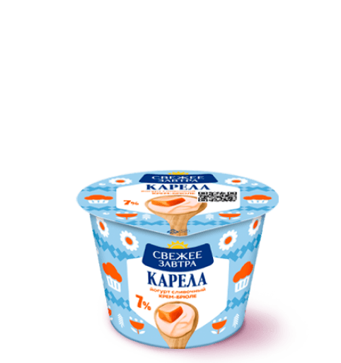 Йогурт сливочный «Крем-брюле»