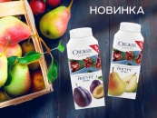 Новинка! Питьевые йогурты со вкусом Сливы и Груши. Новинка! Питьевые йогурты со вкусом Сливы и Груши.